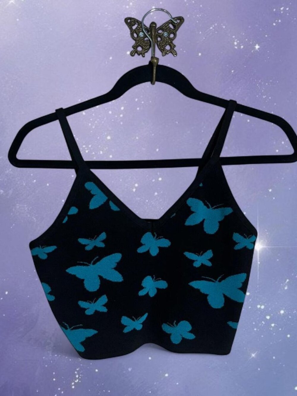 Debut Knit Butterfly Bralette